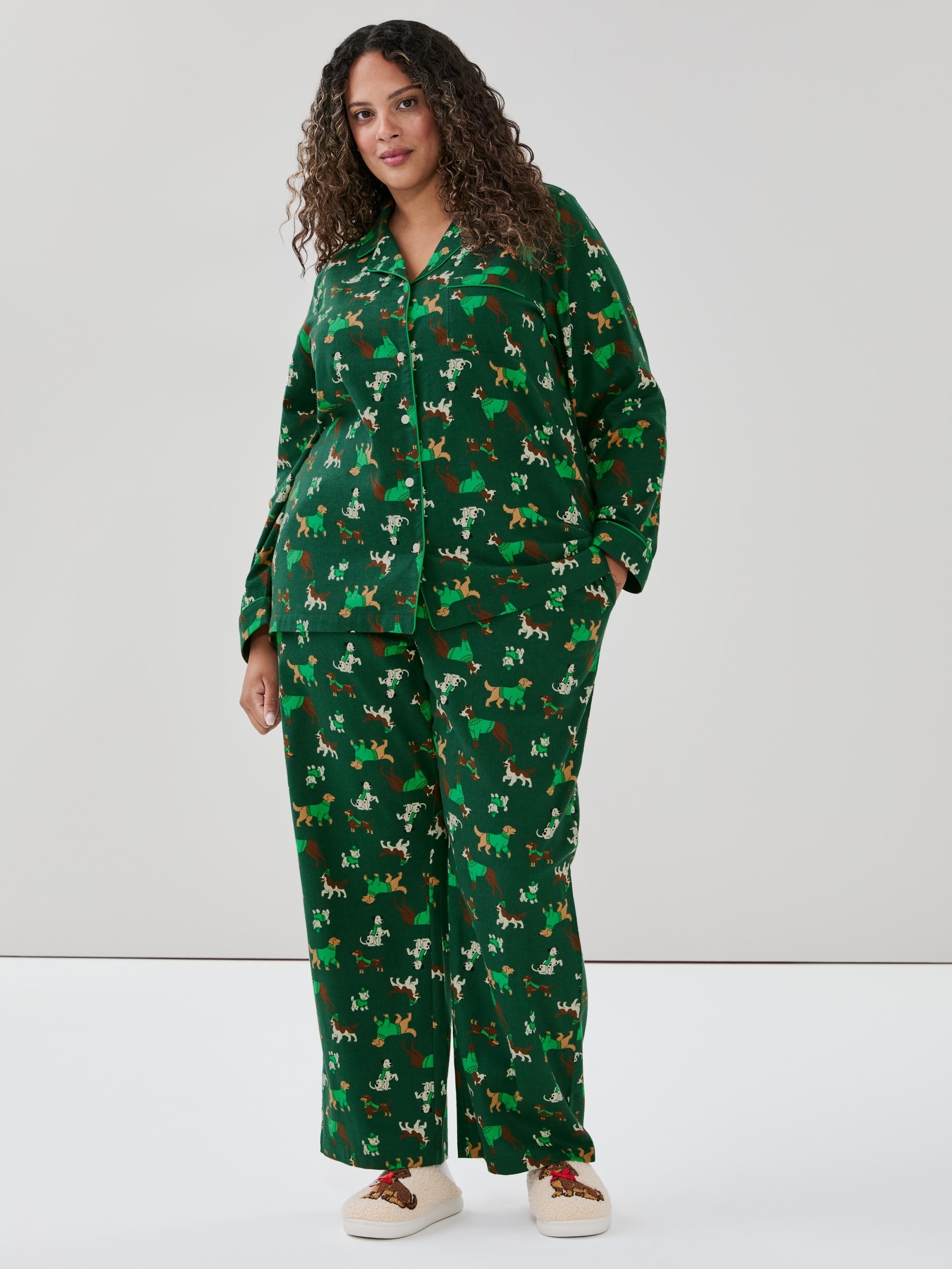 Pyjama des Fêtes en flanelle Femmes+