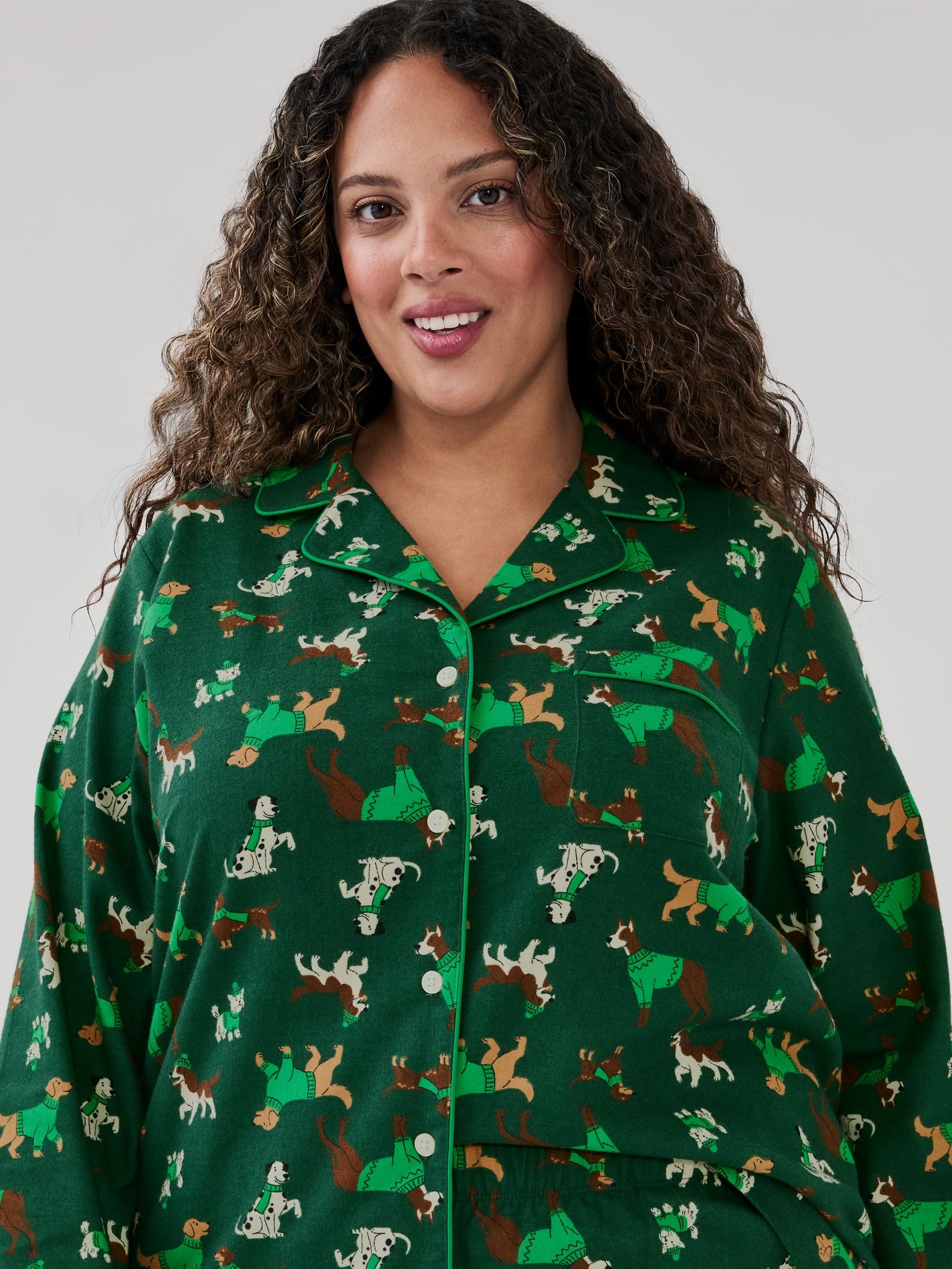 Pyjama des Fêtes en flanelle Femmes+