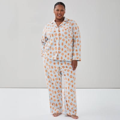 Women+ Holiday Sleep Set - Light Blue