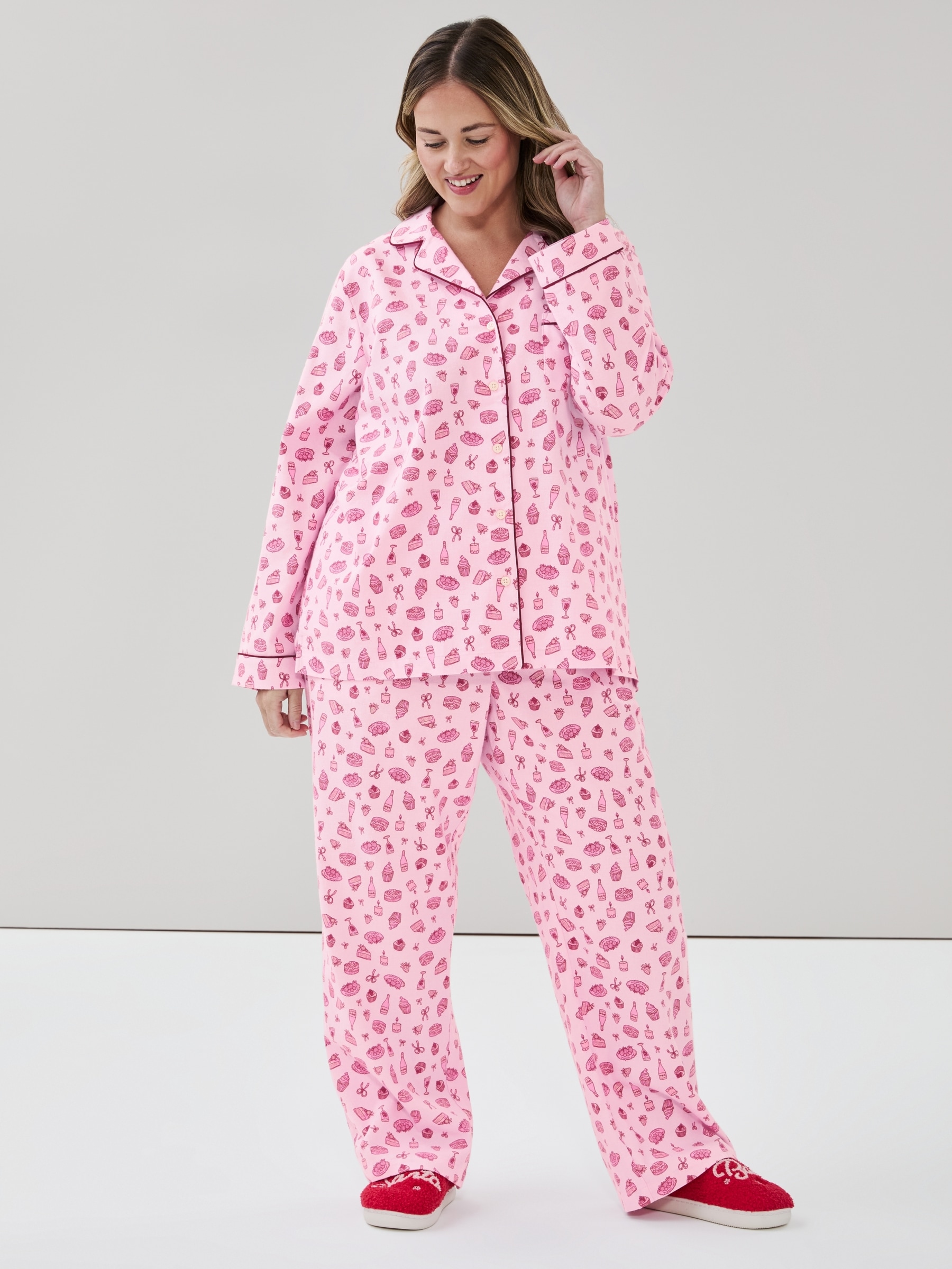 Women+ Flannel Holiday Sleep Set