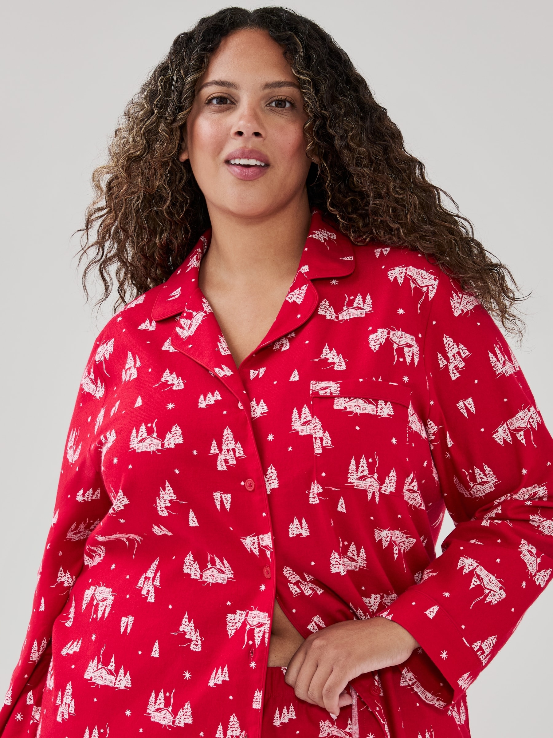 Pyjama des Fêtes en flanelle Femmes+