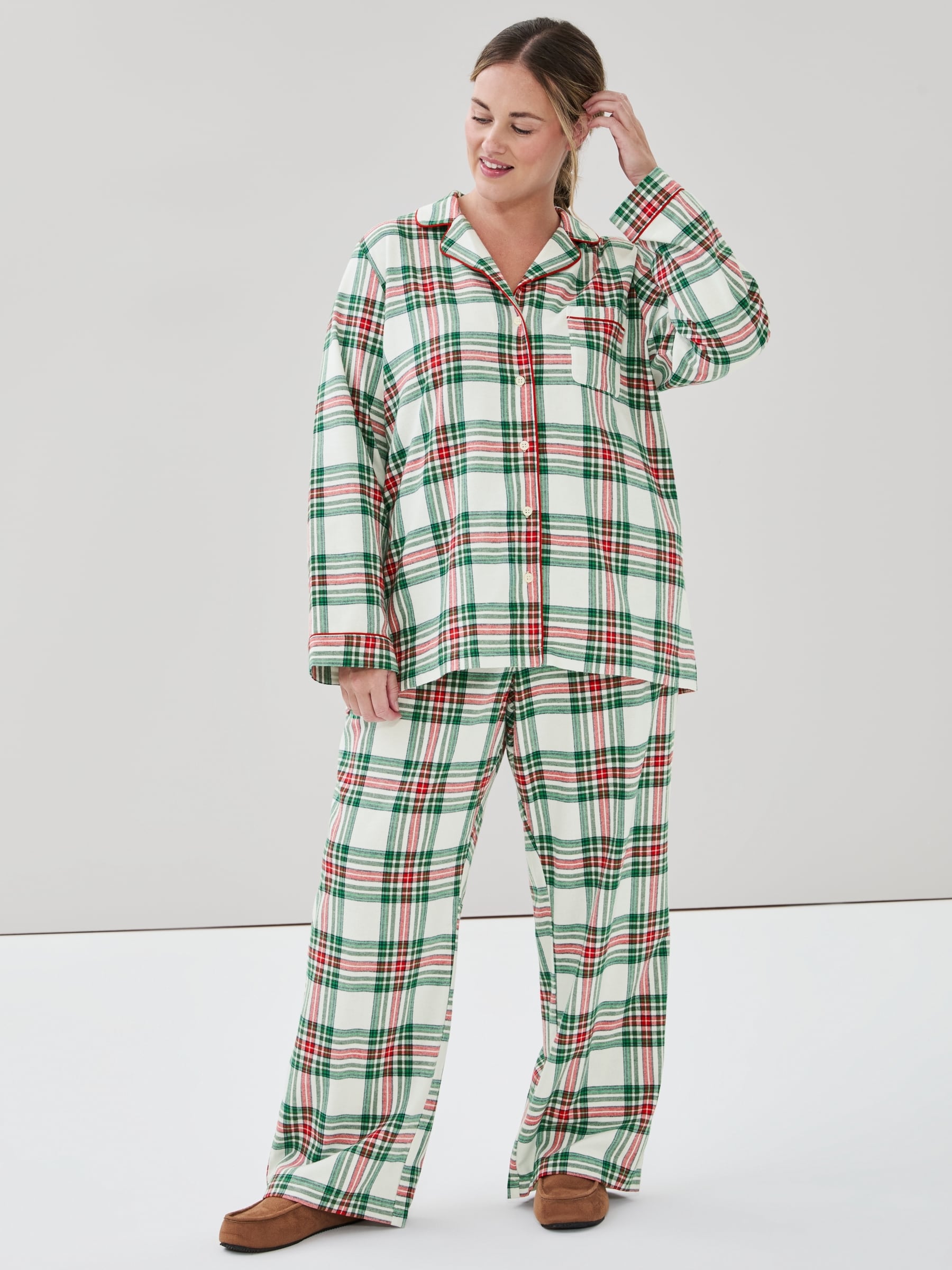 Women+ Flannel Sleep Set