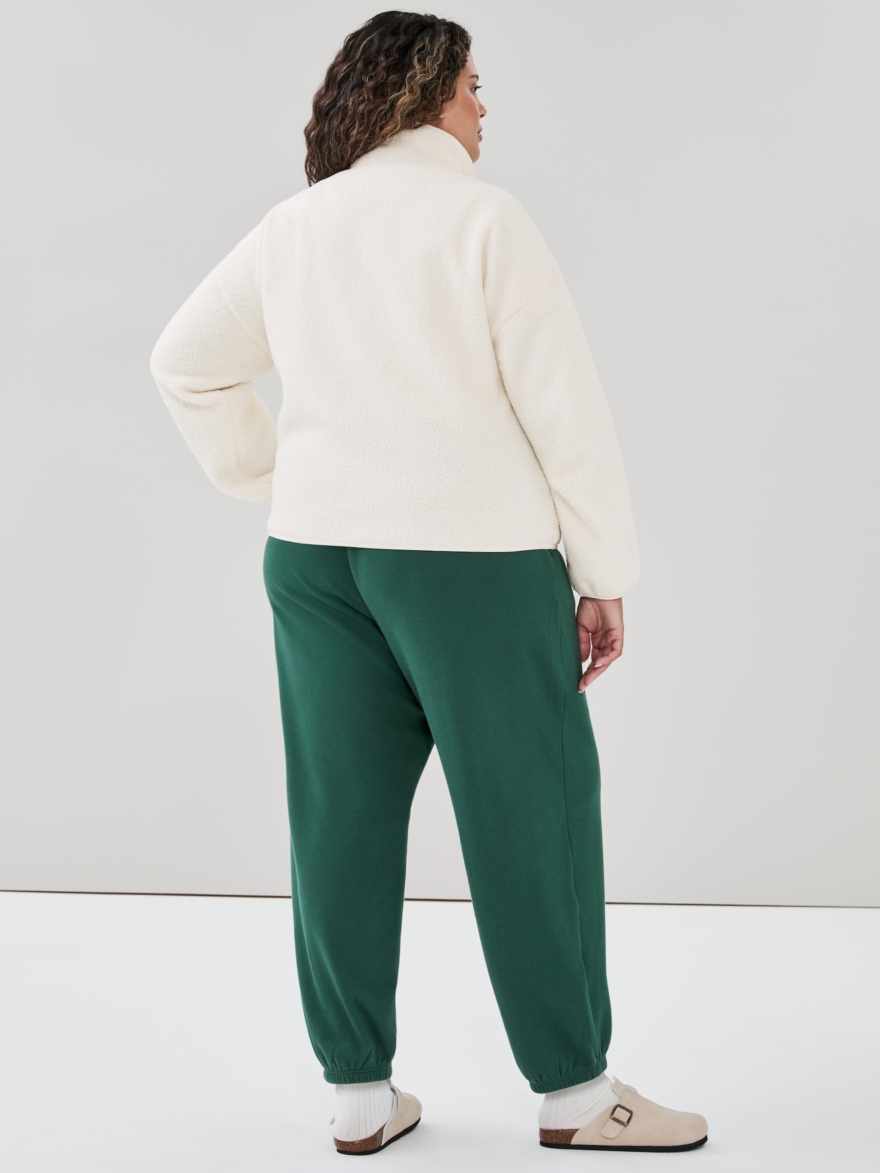 Women+ Active Teddy Fleece Half-Zip Pullover