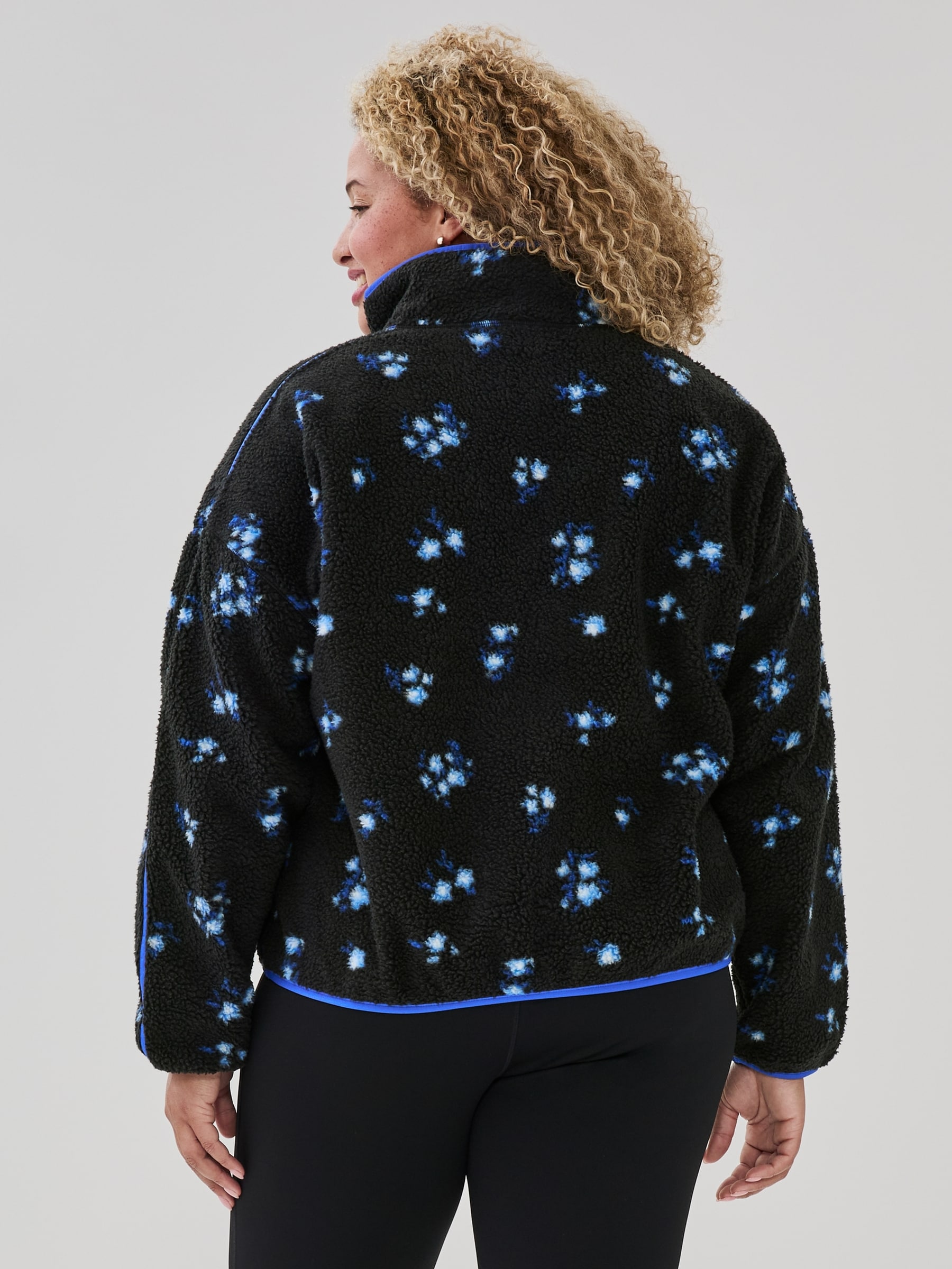 Women+ Active Teddy Fleece Half-Zip Pullover