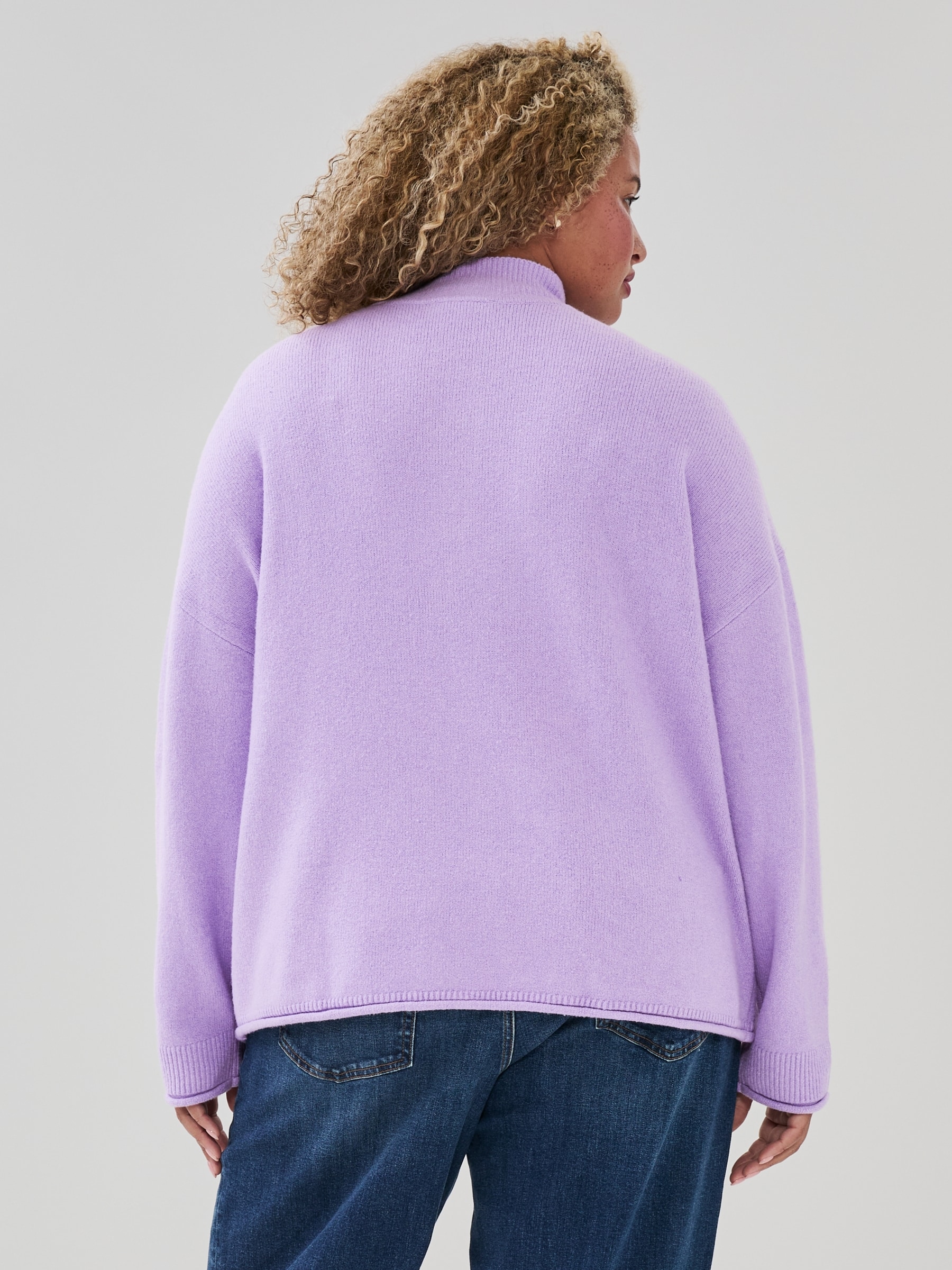 Women+ Mock Neck Sweater