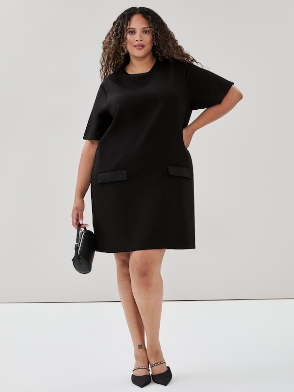 Joe Fresh Women+ Short Sleeve Shift Dress 1 ea, $39.00/1ea