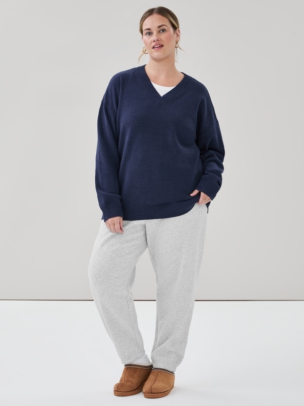 Joe Fresh Women+ Active Chenille V-Neck Sweater 1 ea, $35.00/1ea