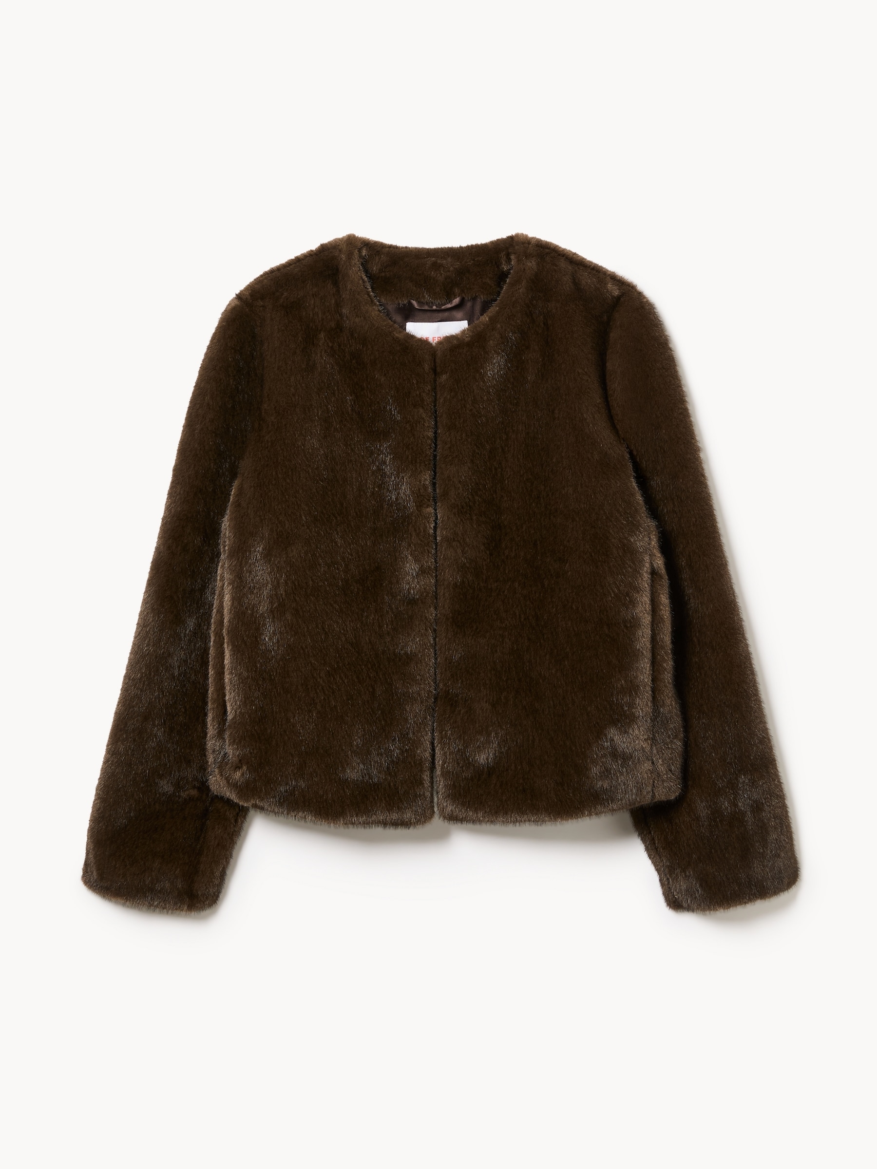 Manteau en similifourrure