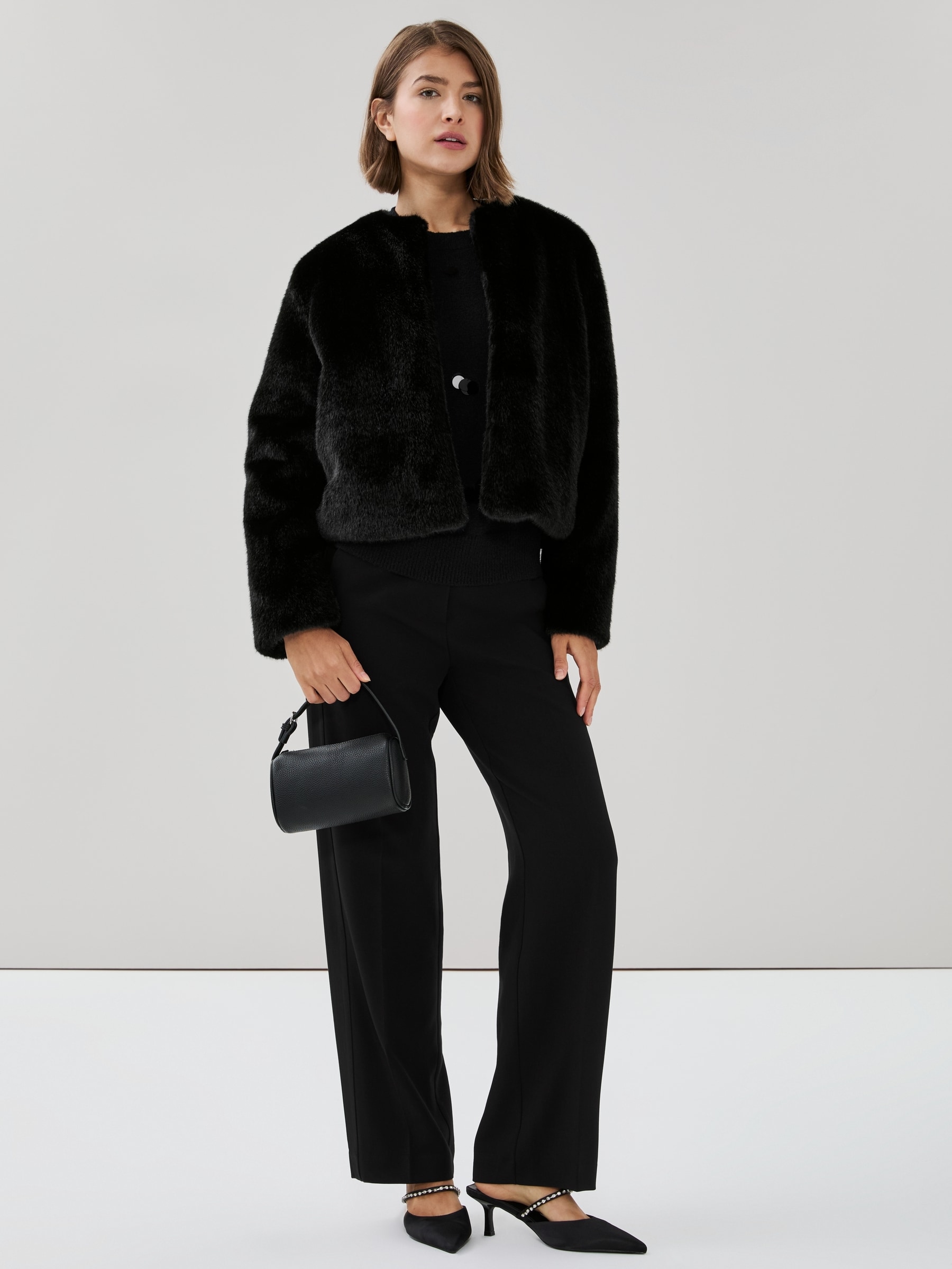 Faux Fur Coat