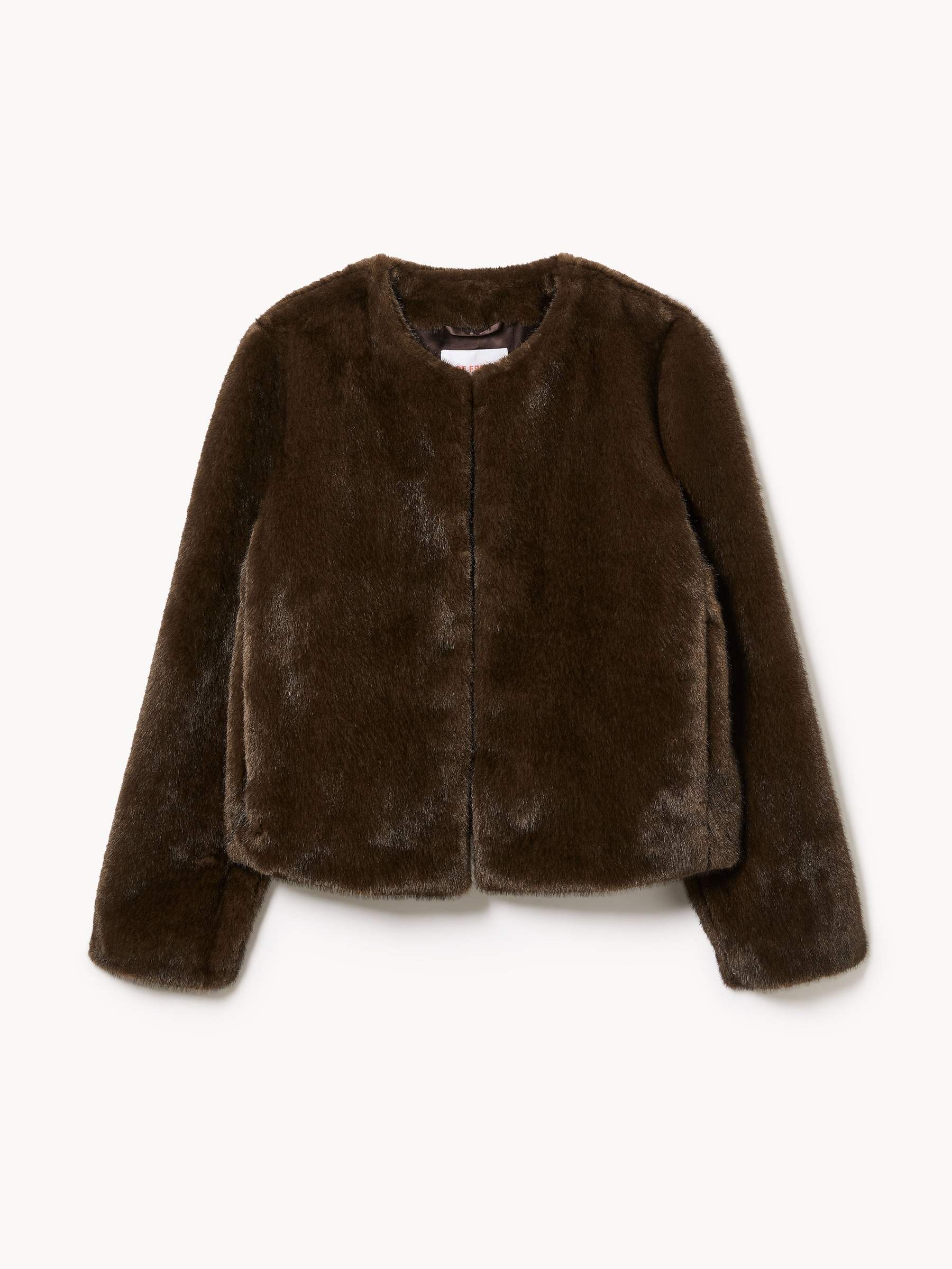 Manteau en similifourrure