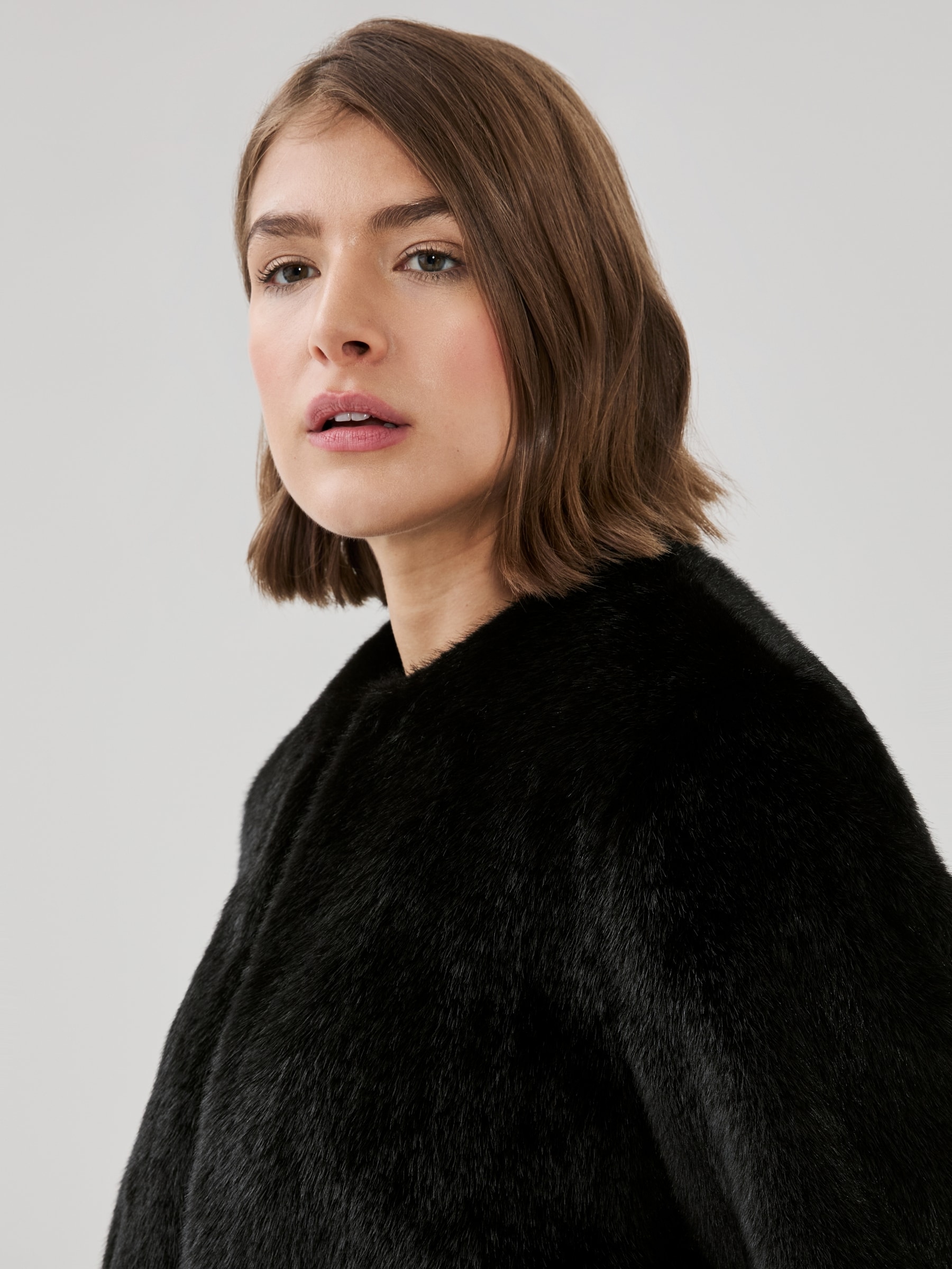 Faux Fur Coat