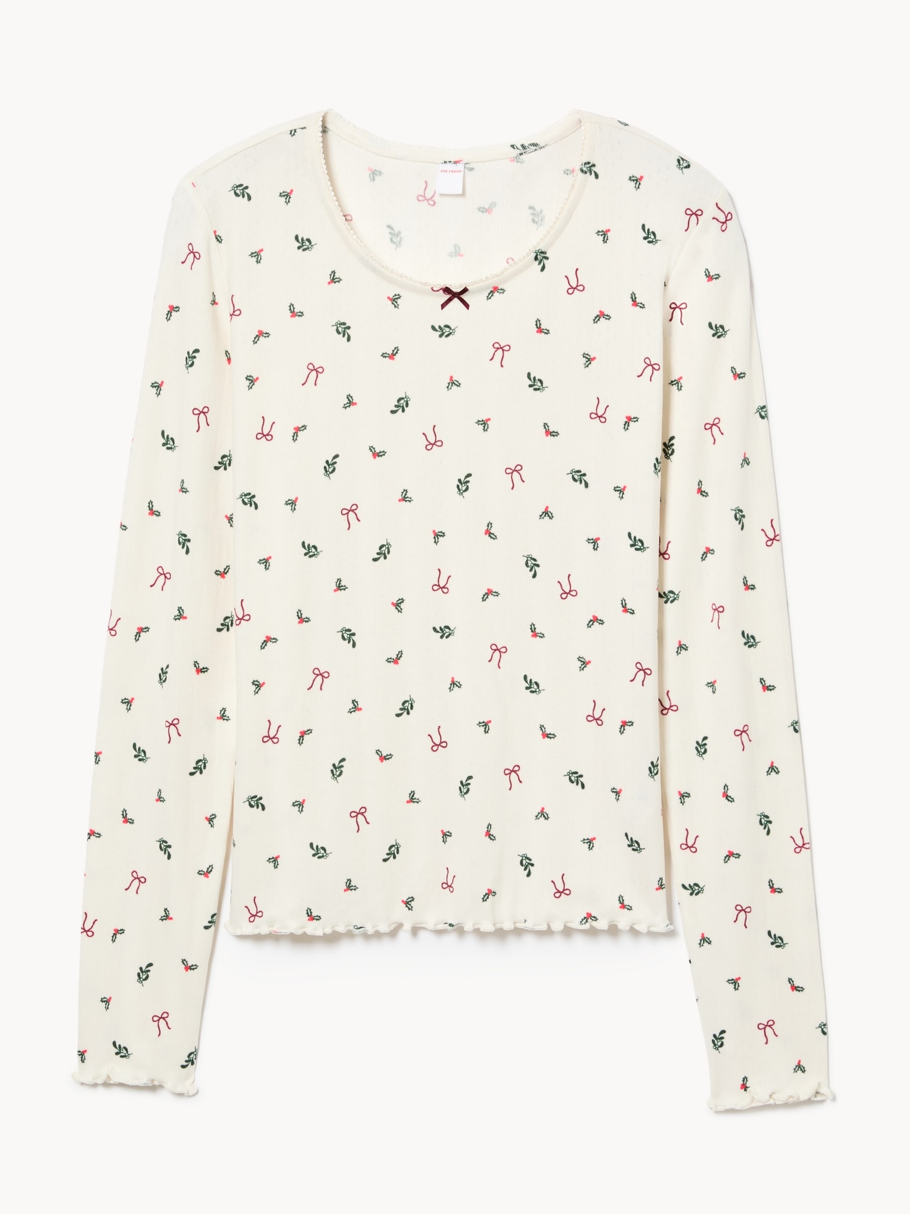 Pointelle Sleep Top