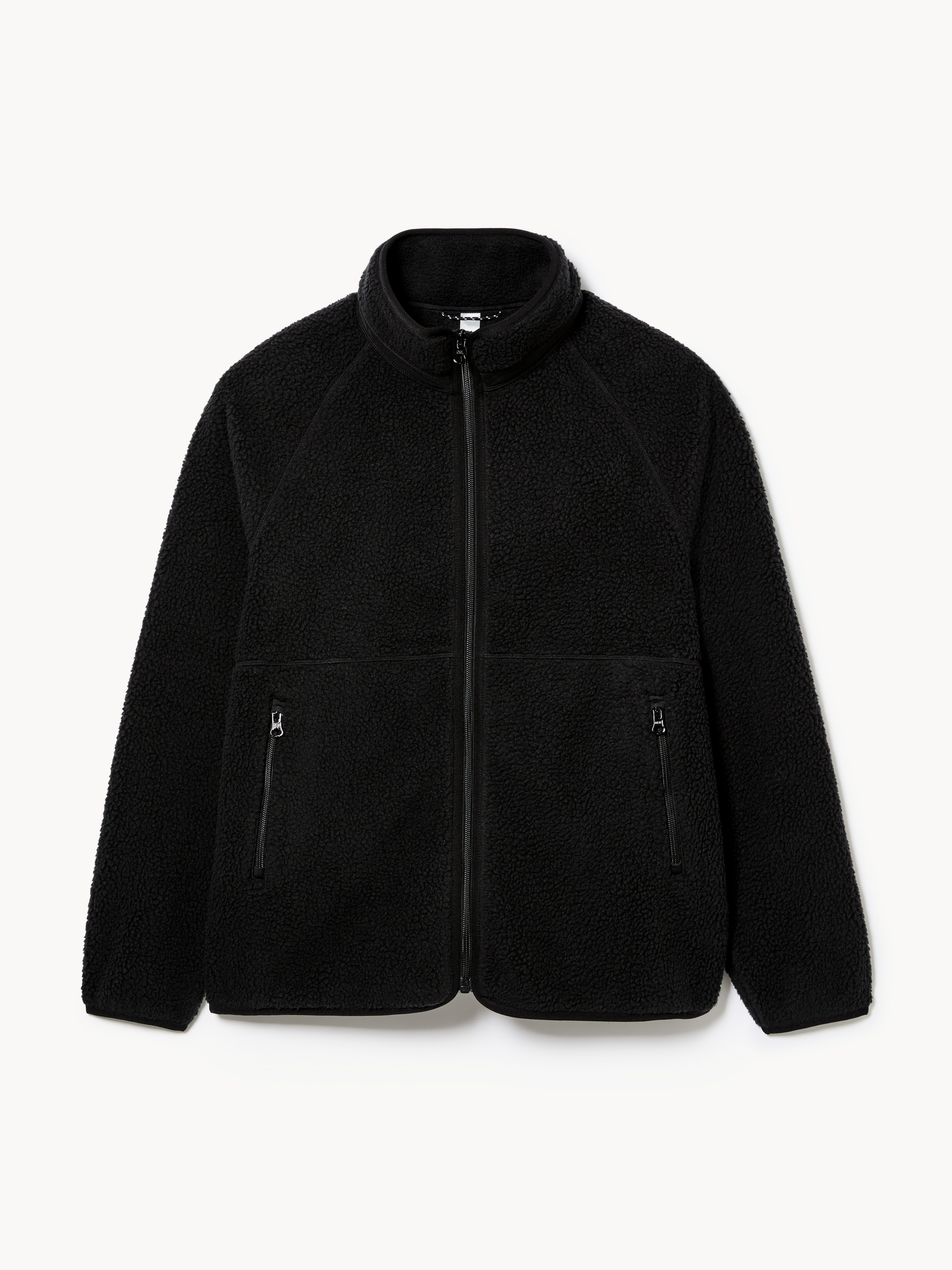 Teddy Fleece Zip-Up Jacket