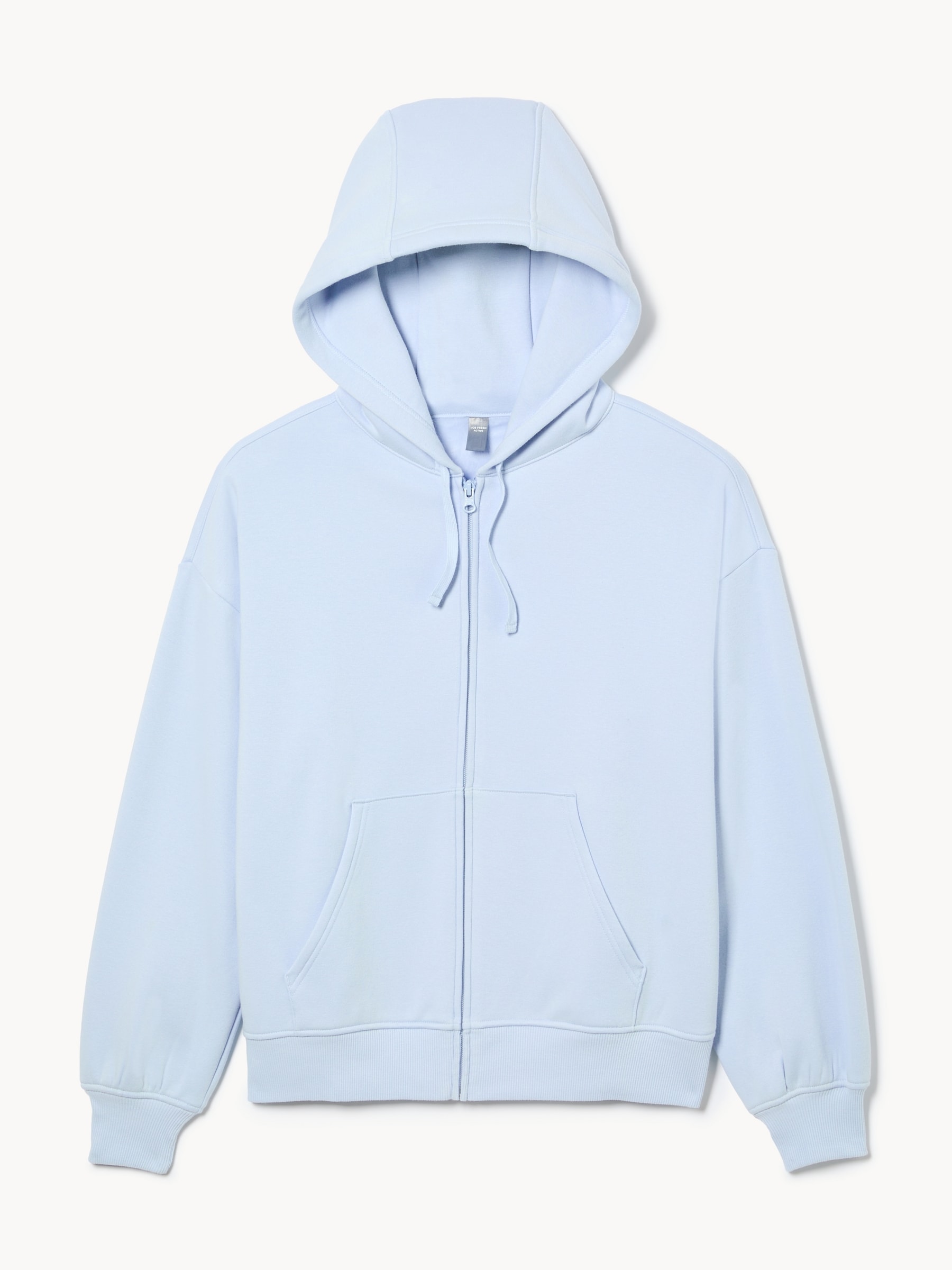 Active Fuzzy Fleece Zip-Up Hoodie