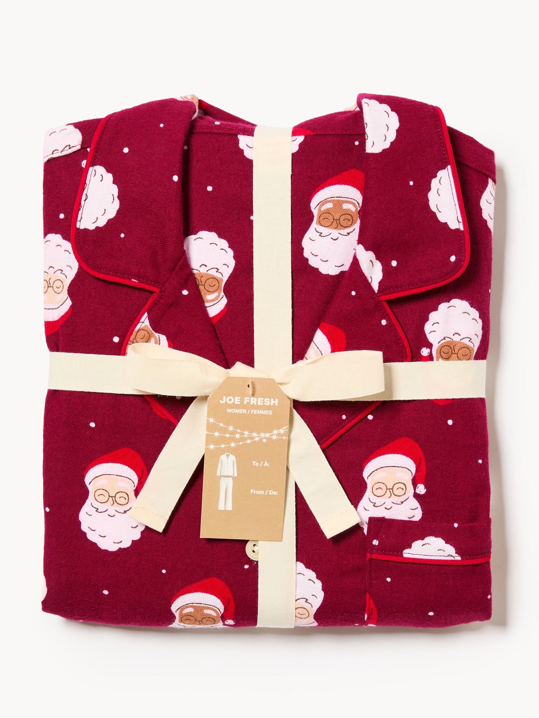 Pyjama des Fêtes en flanelle