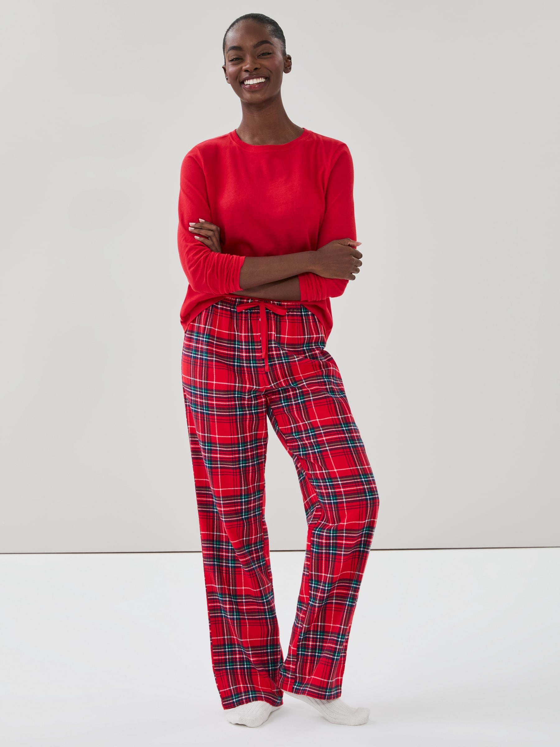 Pantalon de nuit en flanelle