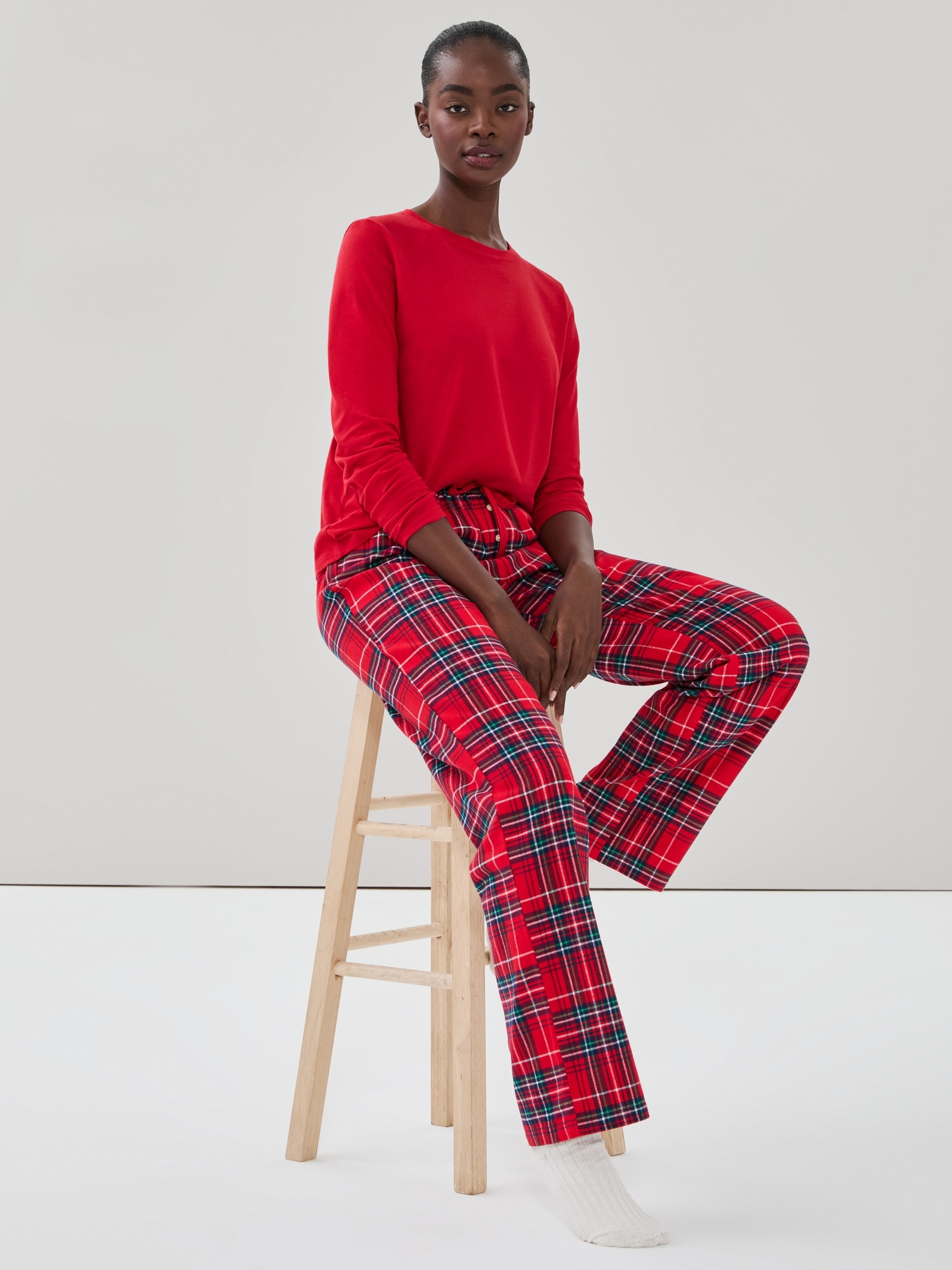 Pantalon de nuit en flanelle