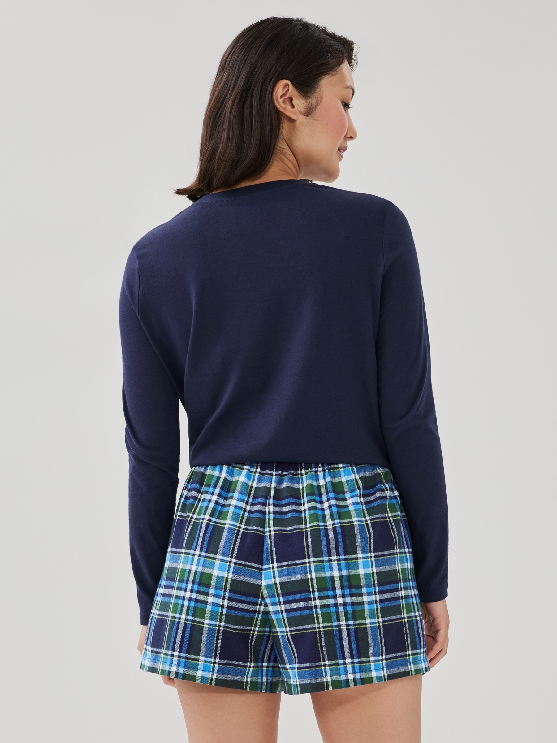 Flannel Sleep Short