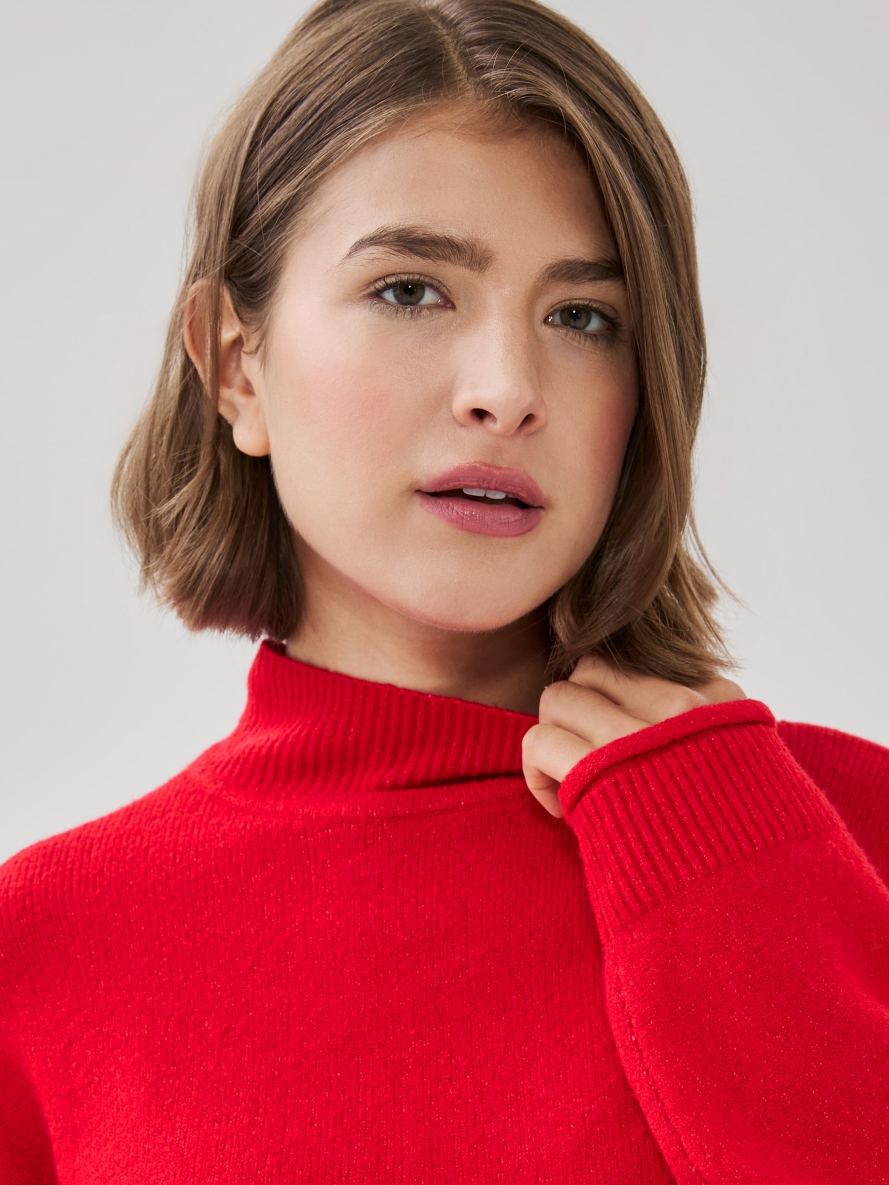 Mock Neck Sweater