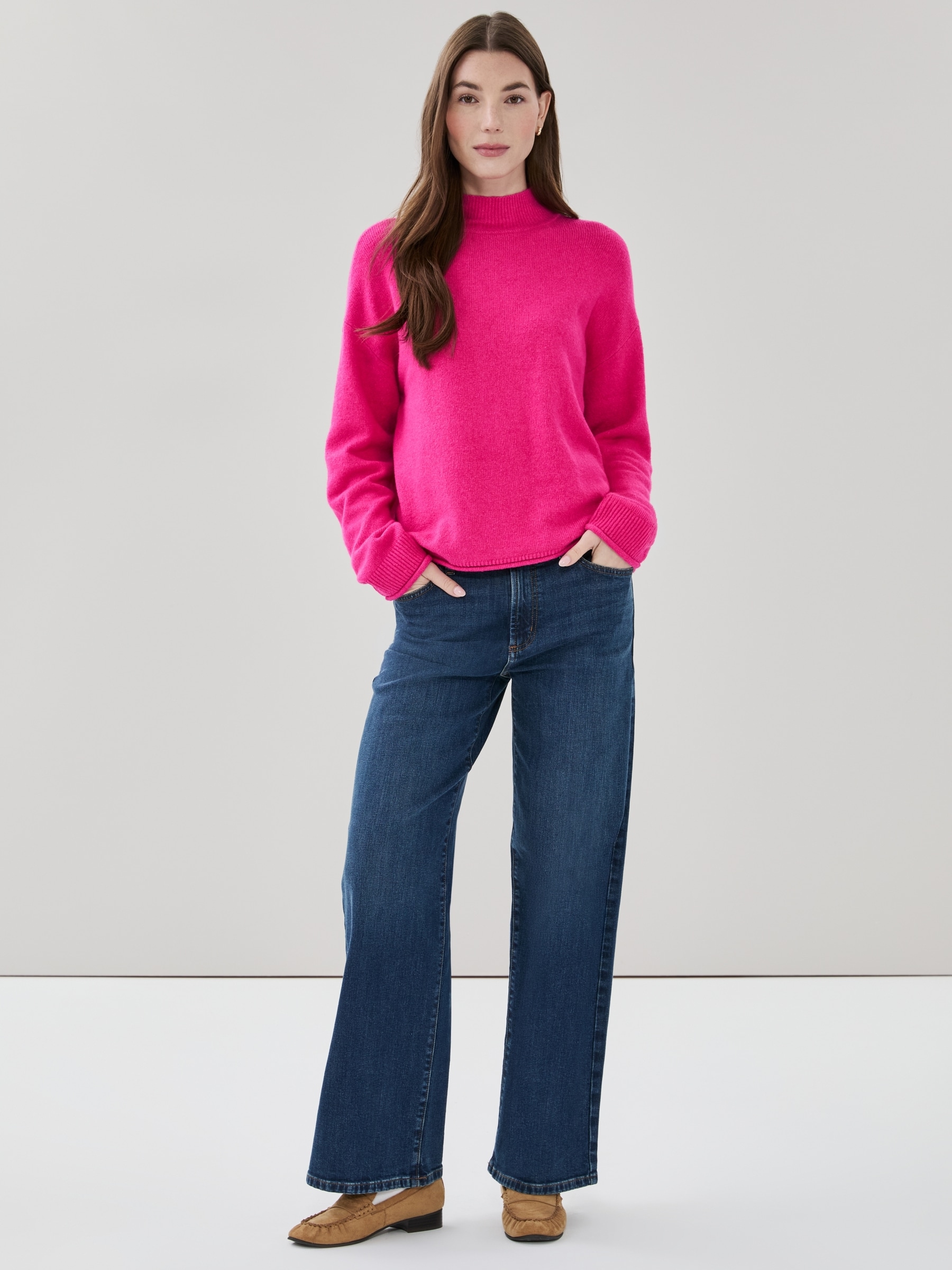 Mock Neck Sweater