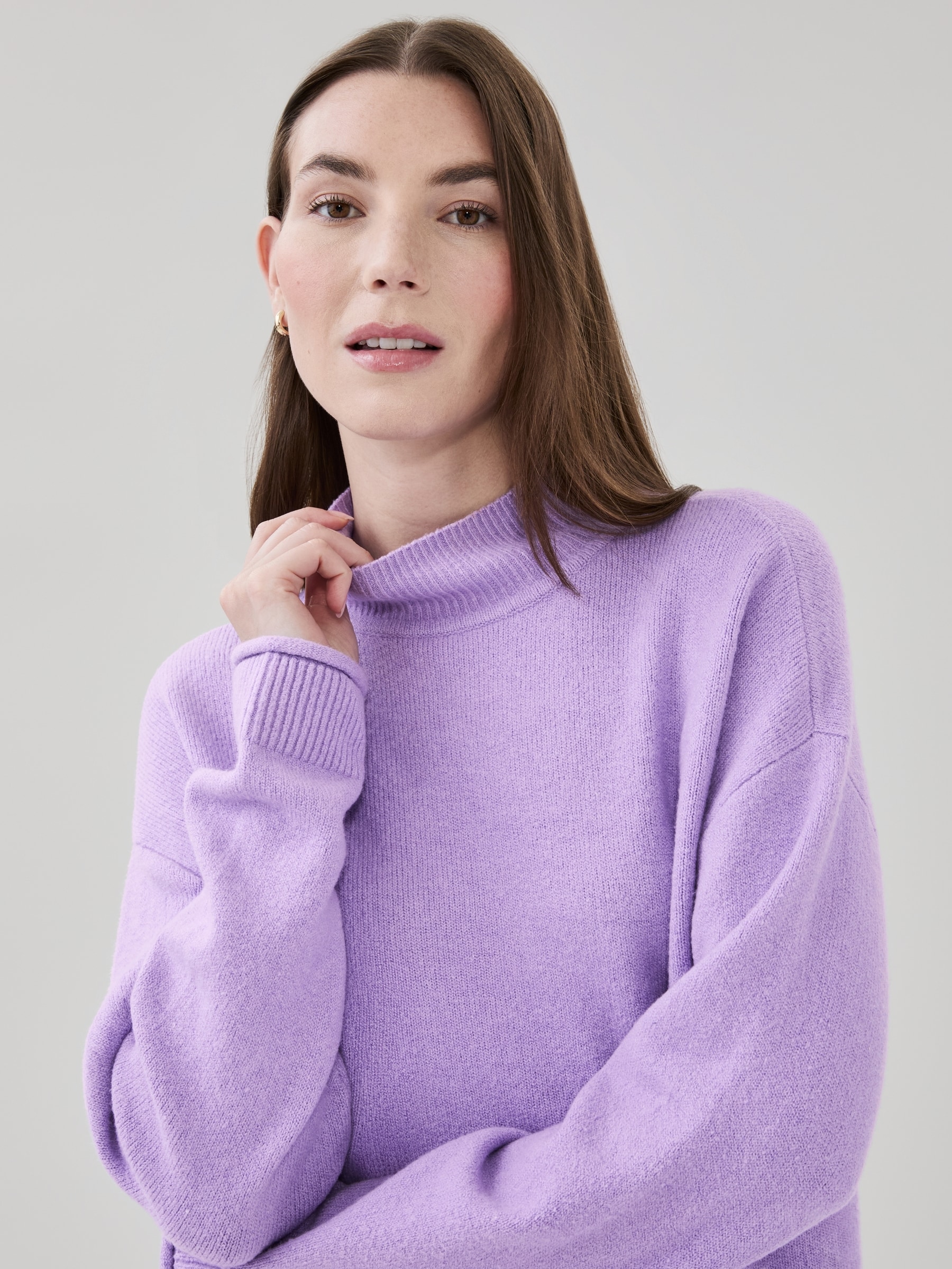 Mock Neck Sweater