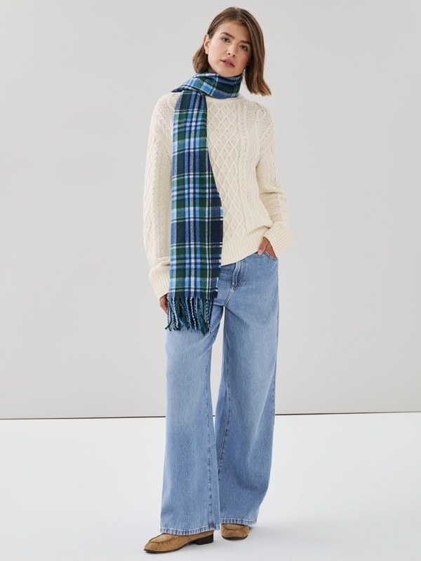 Cable Knit Sweater - Cream