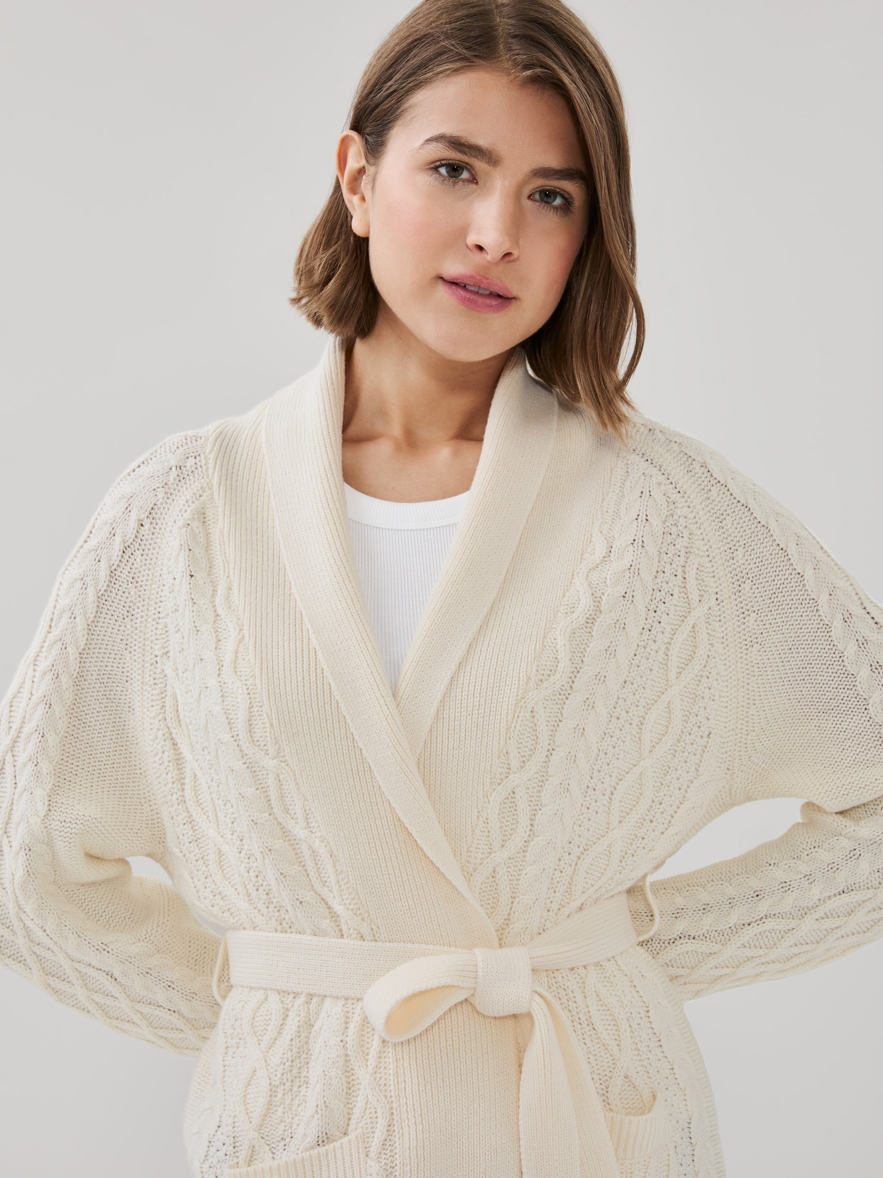 Cable Knit Cardigan