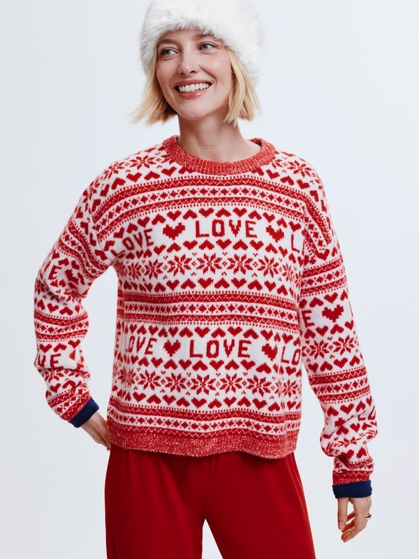 Joe Fresh Chandail en tricot festif 1 ea, 39,00 $/1ch