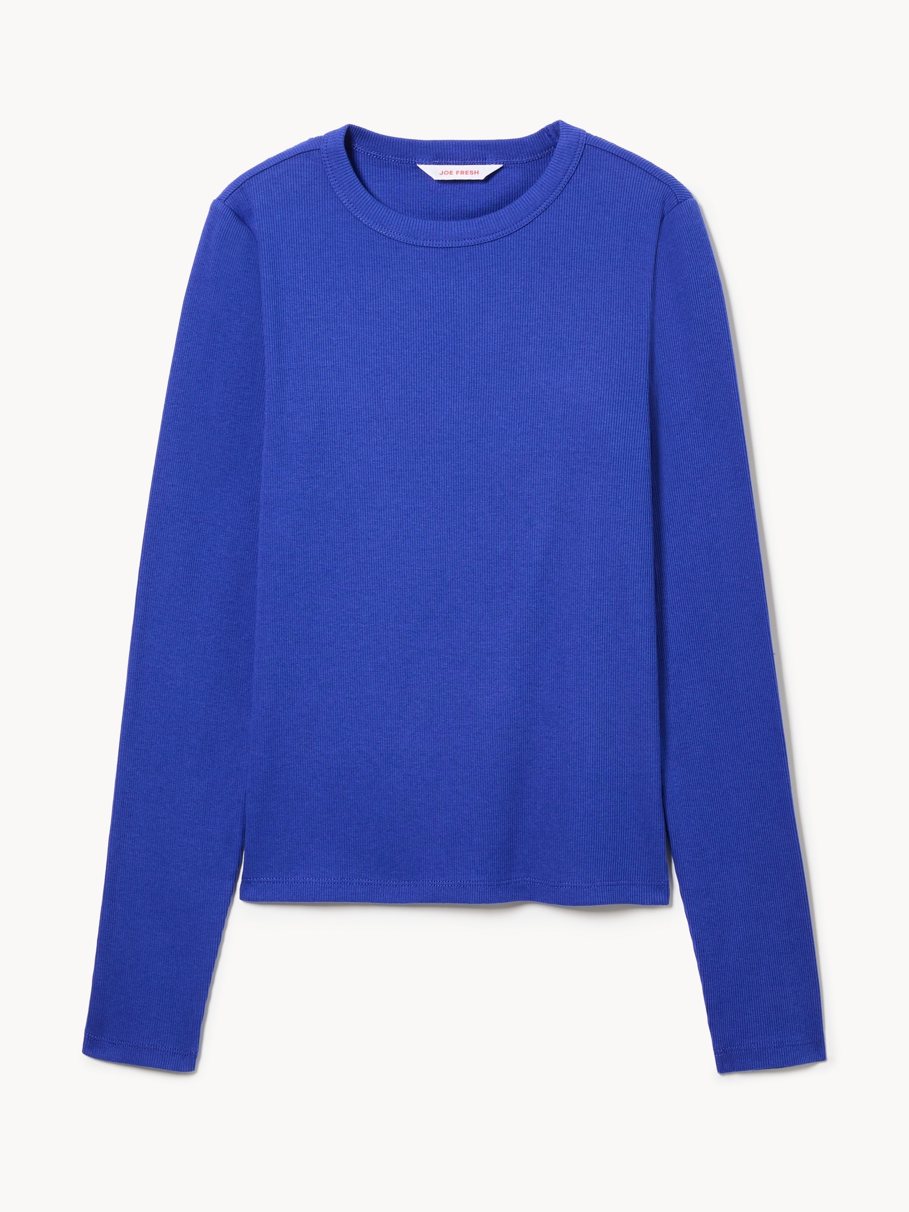 Ribbed Long Sleeve Top