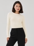 Joe Fresh Ribbed Striped Long Sleeve Top 1 ea, $19.00/1ea