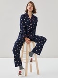 Joe Fresh Flannel Holiday Sleep Set 1 ea, $39.00/1ea
