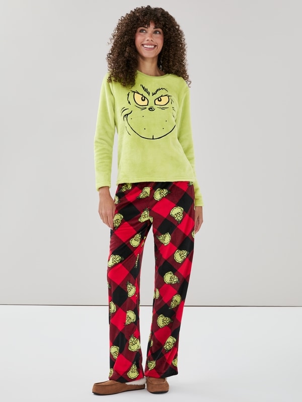 Grinch Sleep Set - Lime Green