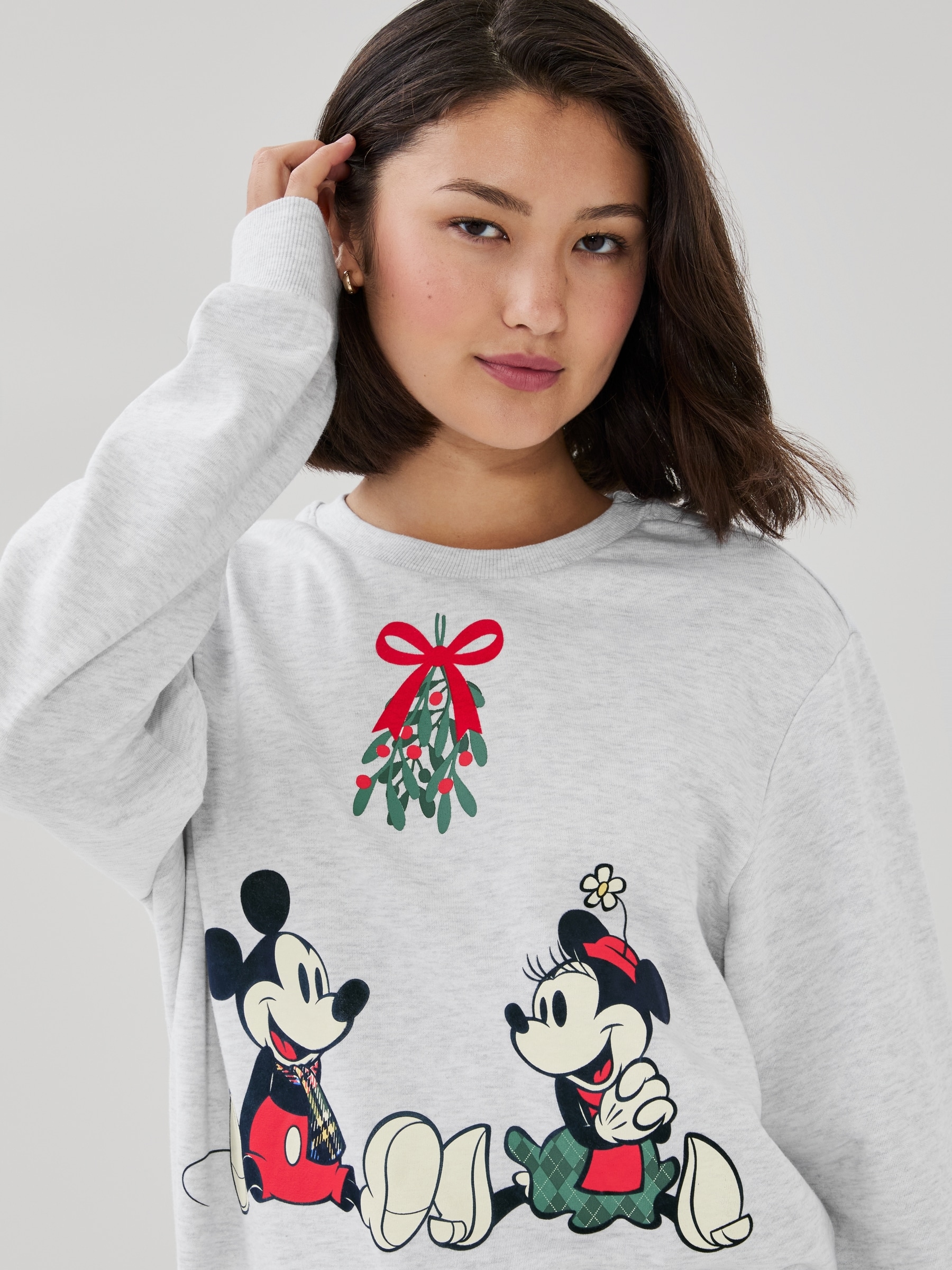 Chandail en molleton des Fêtes Mickey/Minnie&nbsp;Mouse