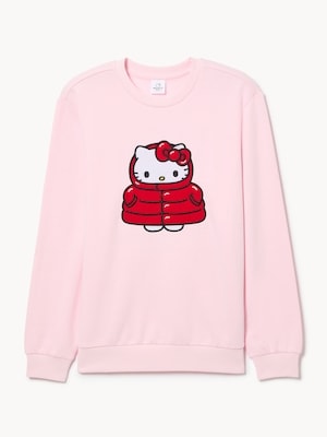 Chandail en molleton festif Hello KittyMD - Rose