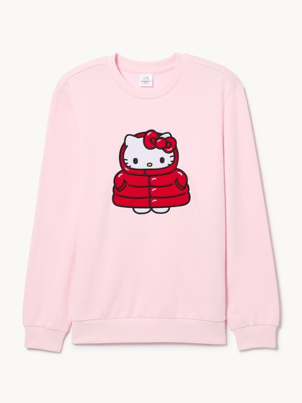 Chandail en molleton festif Hello KittyMD - Rose
