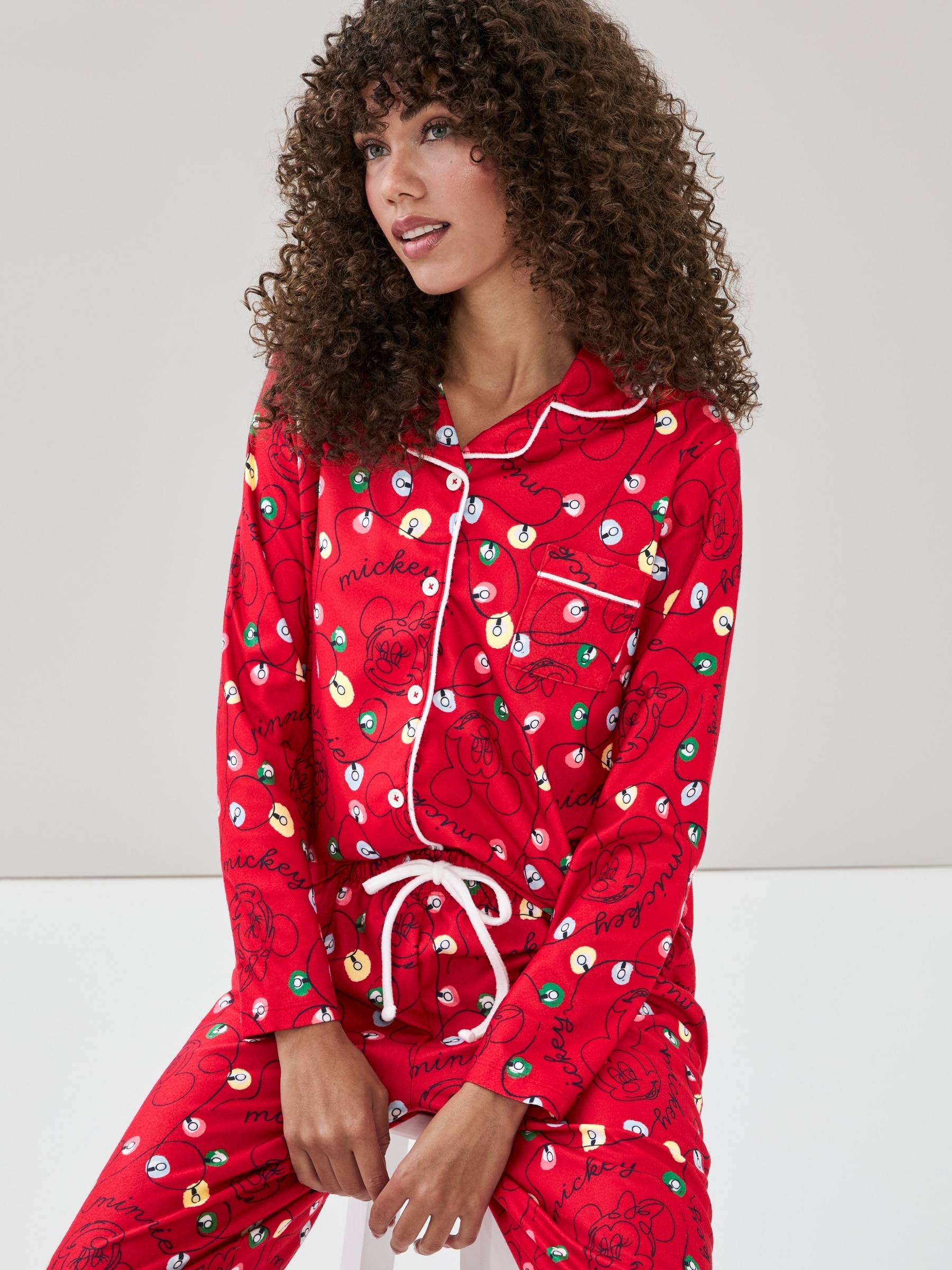 Pyjama des Fêtes Mickey et Minnie Mouse de Disney