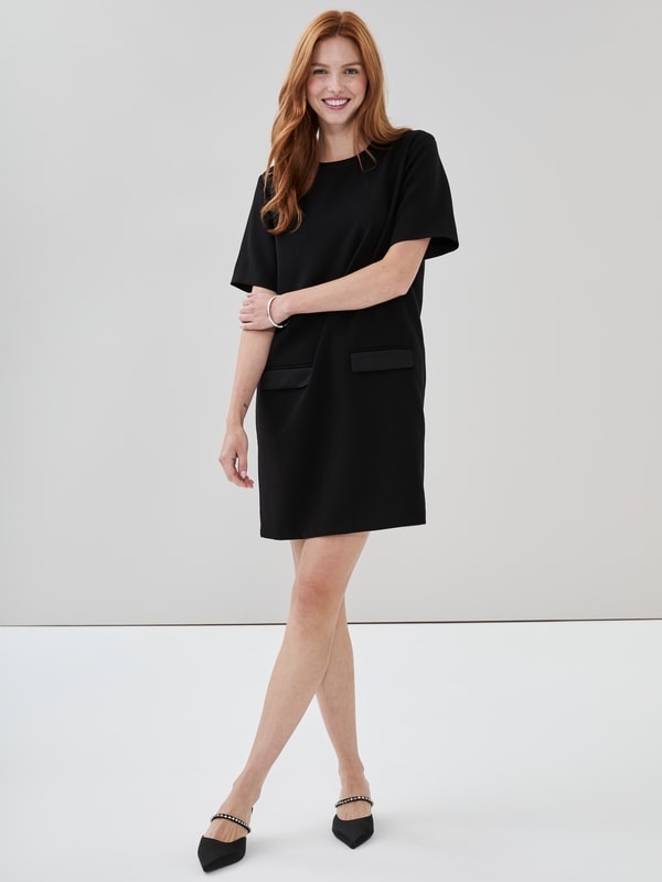 Joe Fresh Short Sleeve Shift Dress 1 ea, $39.00/1ea