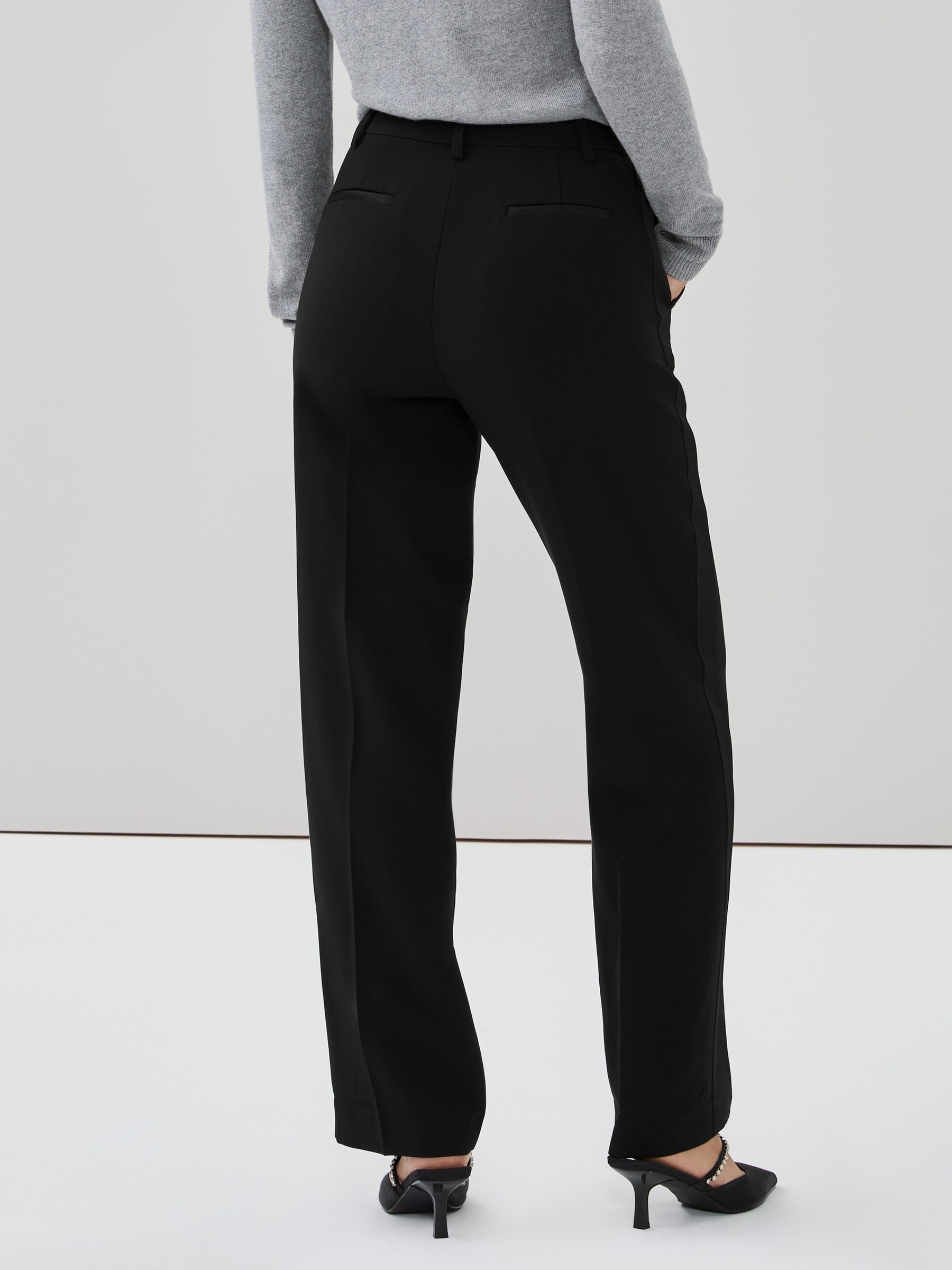 Pantalon à jambe droite