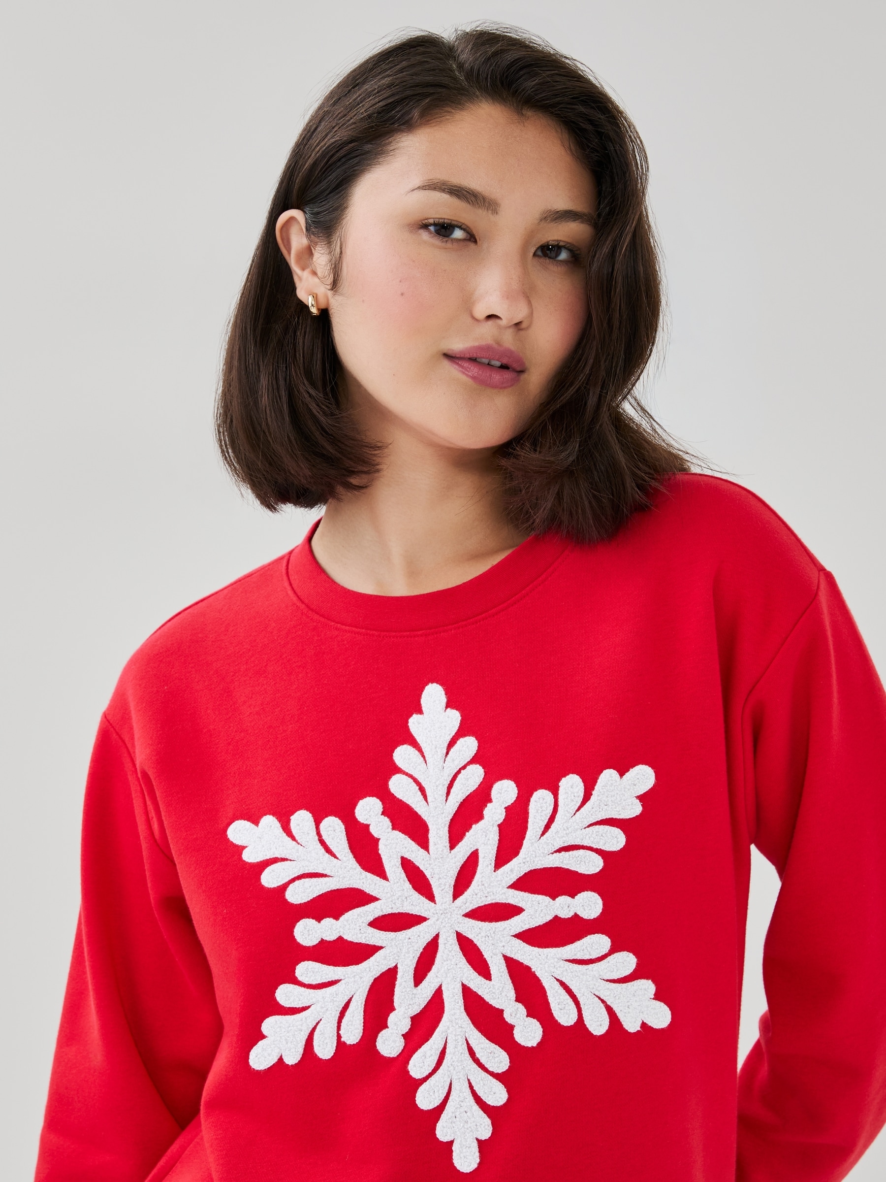 Snowflake Sweatshirt