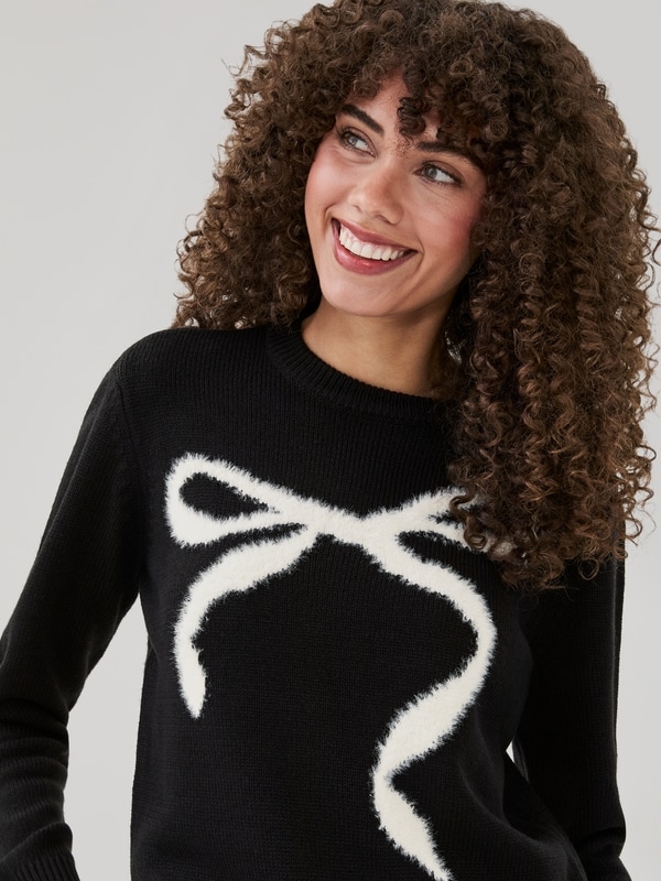 Festive Sweater - JF Black
