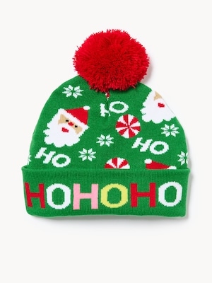 Knit Holiday Toque - Green