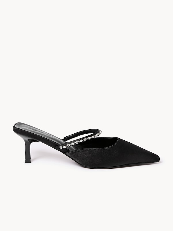 Joe Fresh Rhinestone Strap Kitten Heels 1 ea, $49.00/1ea
