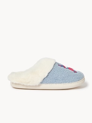 Peanuts Snoopy Festive Slippers - Light Blue