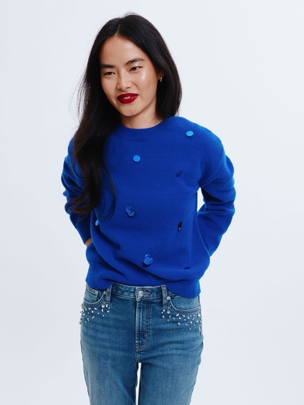 Joe Fresh Sequin Embellished Sweater 1 ea, $39.00/1ea