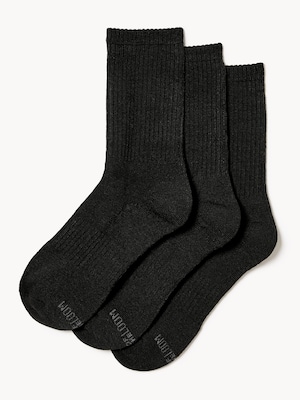 Fruit of the Loom 3-Pack Low Crew Socks - Multi