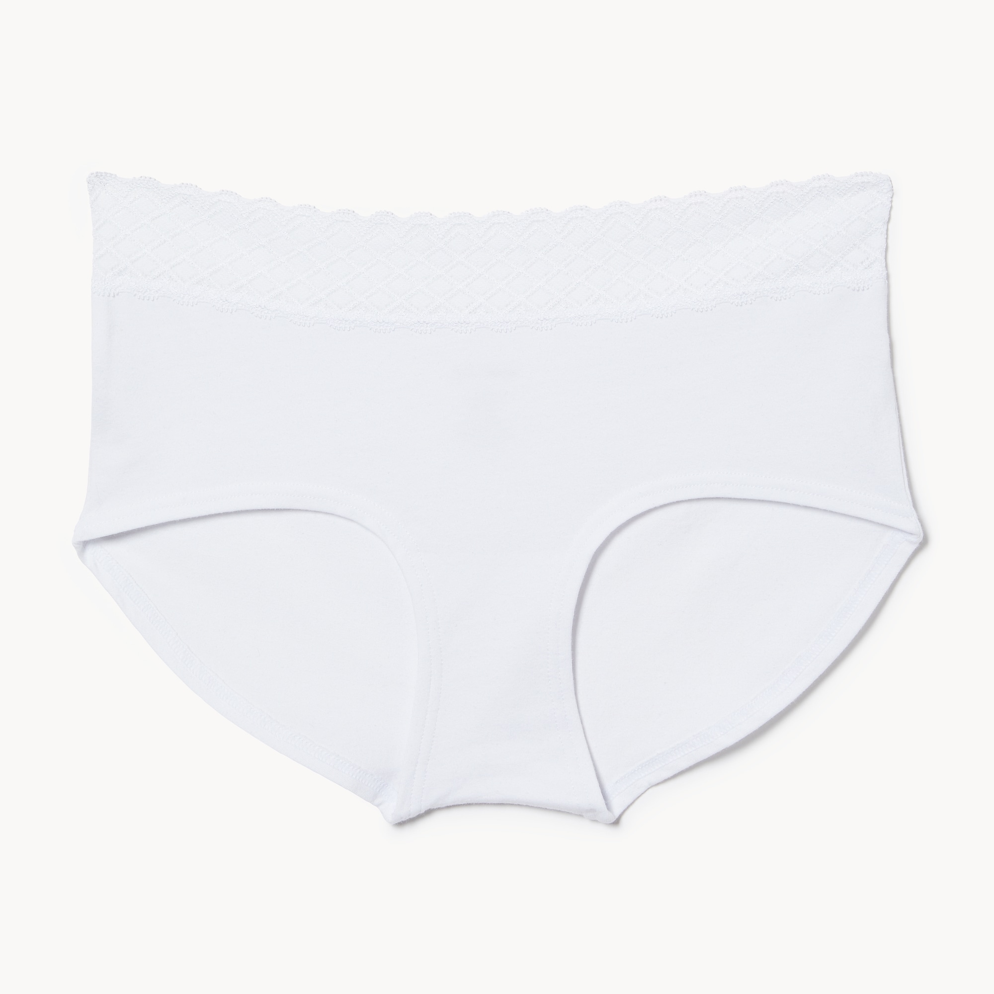 Cotton Lace Boyshort