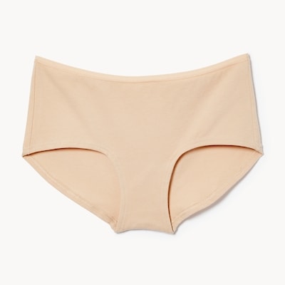 Culotte garçonne en coton - Beige