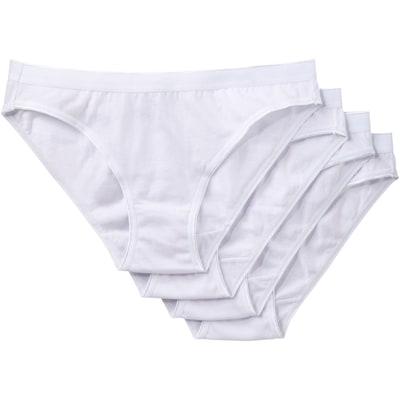 Joe Fresh Ensemble de 4 culottes bikini en coton 1 ea, 12,00 $/1ch