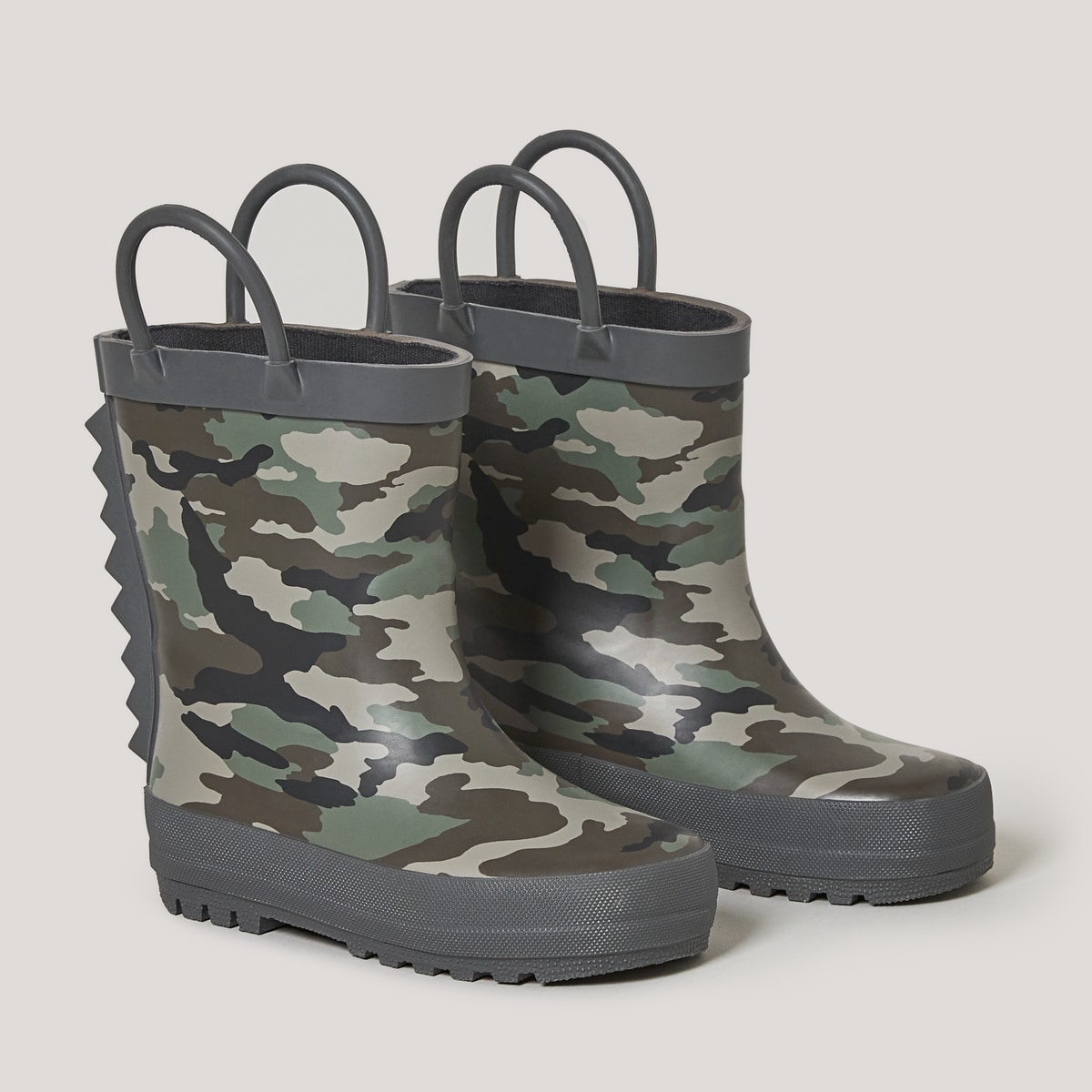 Baby Boys' Rubber Rain Boots - Olive