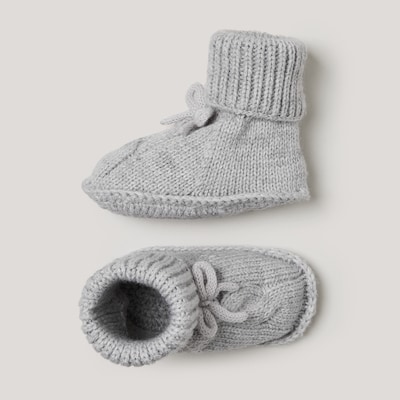 Baby Boys' Knit Booties